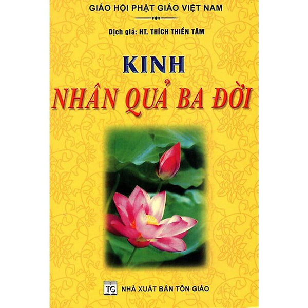 Sách - Kinh Nhân Quả Ba Đời - Tổ In Ấn Kinh Phật