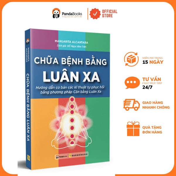 Sách Pandabooks Chữa Bệnh Bằng Luân Xa