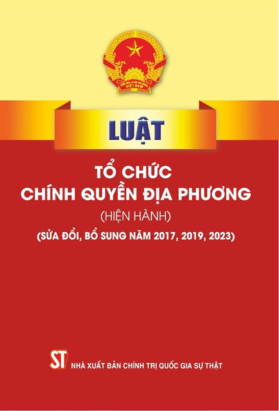 Sách - Luật Tổ Chức Chính Quyền Địa Phương 2023