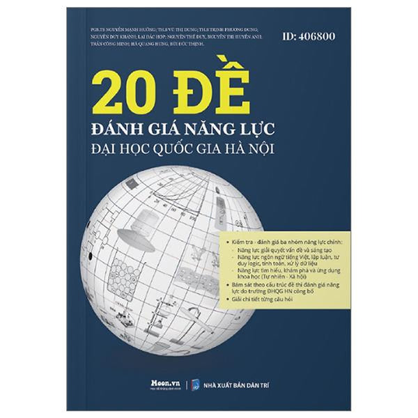 20 Đề Đánh Giá Năng Lực Đại Học Quốc Gia Hà Nội