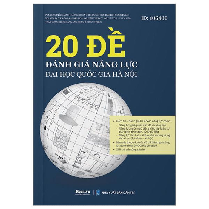 20 Đề Đánh Giá Năng Lực Đại Học Quốc Gia Hà Nội 20 Đề Đánh Giá Năng Lực Đại Học Quốc Gia Hà Nội