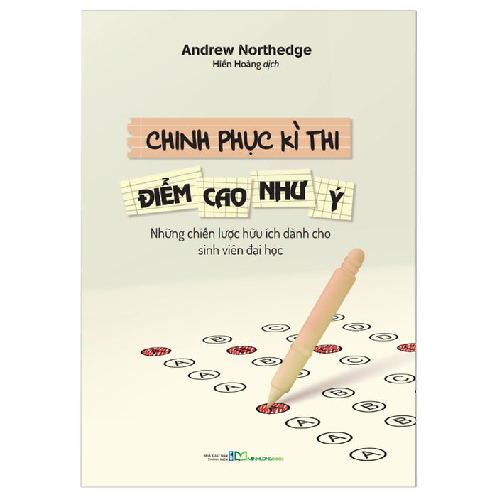 Sách: Chinh Phục Kì Thi - Điểm Cao Như Ý Sách: Chinh Phục Kì Thi - Điểm Cao Như Ý