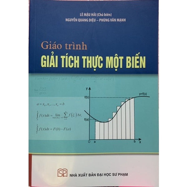 Sách - Giáo Trình Giải Tích Thực Một Biến