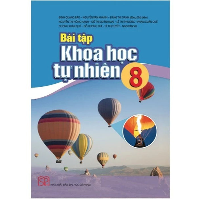 Sách - Bài Tập Khoa Học Tự Nhiên 8 - Cánh Diều Sách - Bài Tập Khoa Học Tự Nhiên 8 - Cánh Diều