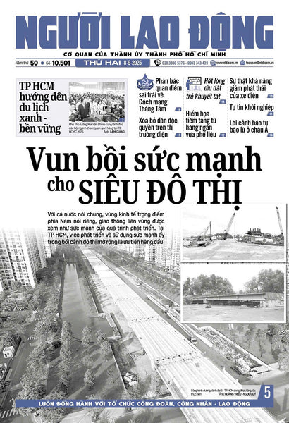 Nhật Báo Người Lao Động Từ Ngày 08-09-2025 Đến 14-09-2025