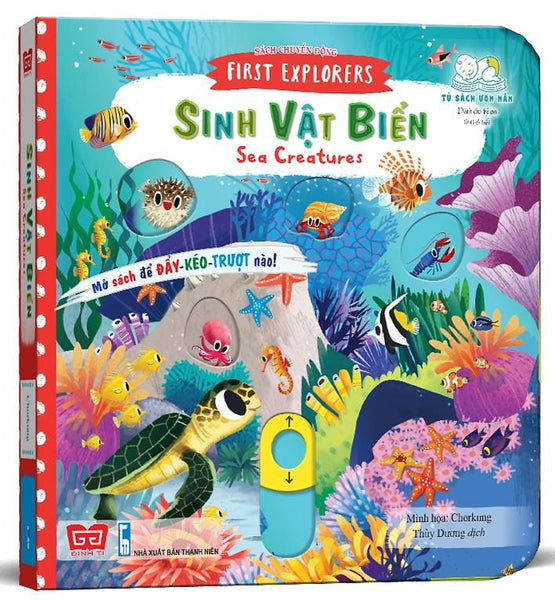 Sách Chuyển Động First Exploreres - Sinh Vật Biển