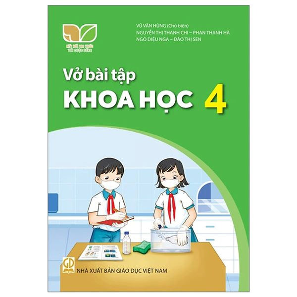 Sách Vở Bài Tập Khoa Học 4- Kết Nối Tri Thức (Kèm Nilon Bọc Sách)