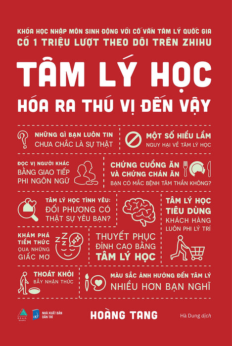 Tâm Lý Học Hóa Ra Thú Vị Đến Vậy Tâm Lý Học Hóa Ra Thú Vị Đến Vậy