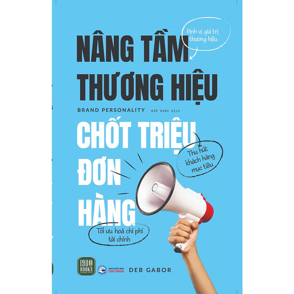Cuốn Sách Marketing Bán Hàng:  Brand Personality - Nâng Tầm Thương Hiệu, Chốt Triệu Đơn Hàng