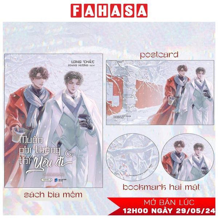 Sách - Muốn Phi Thăng Thì Yêu Đi - Tập 3 - Tặng Kèm Bookmark Tròn + Postcard Bồi Cứng Sách - Muốn Phi Thăng Thì Yêu Đi - Tập 3 - Tặng Kèm Bookmark Tròn + Postcard Bồi Cứng