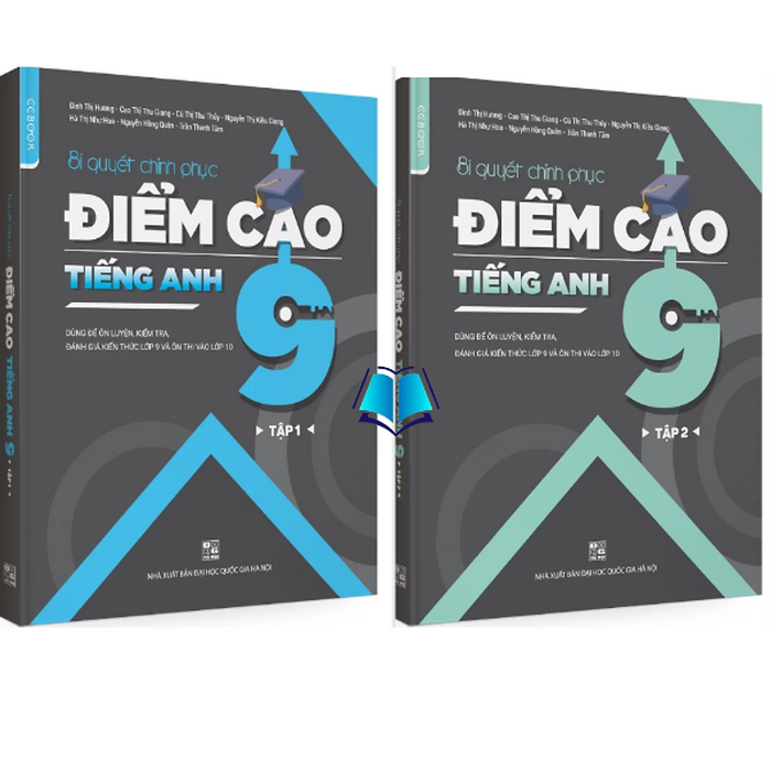 Sách - Bí Quyết Chinh Phục Điểm Cao Tiếng Anh 9 Tập 1 + 2 Sách - Bí Quyết Chinh Phục Điểm Cao Tiếng Anh 9 Tập 1 + 2
