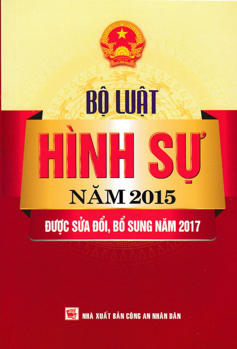Bộ Luật Hình Sự Năm 2015 (Được Sửa Đổi, Bổ Sung Năm 2017) - Dh Bộ Luật Hình Sự Năm 2015 (Được Sửa Đổi, Bổ Sung Năm 2017) - Dh