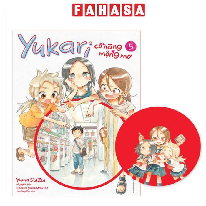 Sách - Yukari - Cô Nàng Mộng Mơ - Tập 5 - Tặng Kèm Lót Ly Sách - Yukari - Cô Nàng Mộng Mơ - Tập 5 - Tặng Kèm Lót Ly