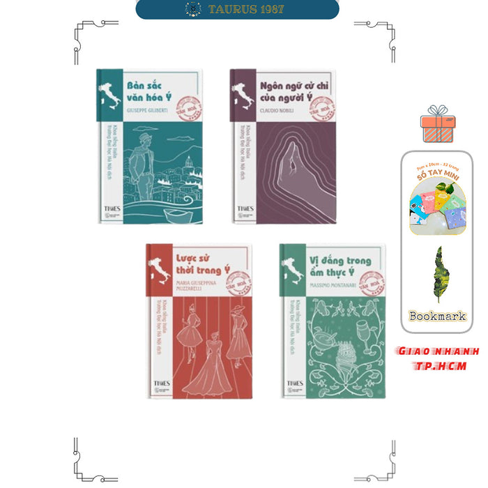 Tủ Sách Năm Châu - Văn Hóa Ý (Bộ 4 Cuốn - Lẻ Tùy Chọn) Tủ Sách Năm Châu - Văn Hóa Ý (Bộ 4 Cuốn - Lẻ Tùy Chọn)