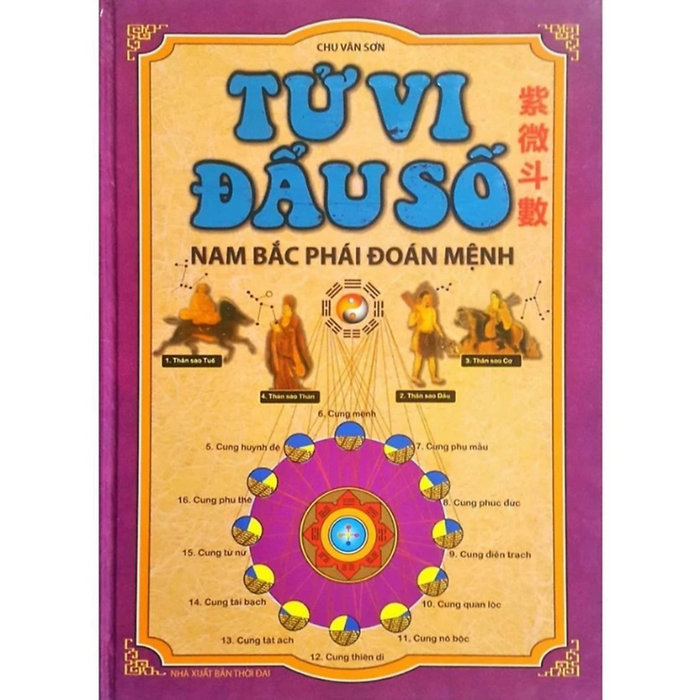 Sách - Tử Vi Đẩu Số - Nam Bắc Phái Đoán Mệnh -  Chu Văn Sơn - Nxb Thời Đại - Minhlam Sách - Tử Vi Đẩu Số - Nam Bắc Phái Đoán Mệnh -  Chu Văn Sơn - Nxb Thời Đại - Minhlam