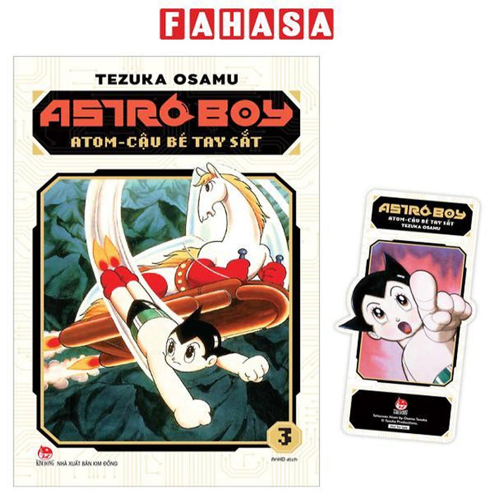 Sách - Astro Boy - Atom Cậu Bé Tay Sắt - Tập 3 - Tặng Kèm Bookmark Sách - Astro Boy - Atom Cậu Bé Tay Sắt - Tập 3 - Tặng Kèm Bookmark