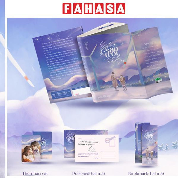 Sách - Em Là Sao Trời Của Anh - Tặng Kèm Bookmark 2 Mặt + Postcard Bồi Cứng Có In Lời Chúc Của Tác Giả + Card Bo Góc Bồi Cứng Sách - Em Là Sao Trời Của Anh - Tặng Kèm Bookmark 2 Mặt + Postcard Bồi Cứng Có In Lời Chúc Của Tác Giả + Card Bo Góc Bồi Cứng