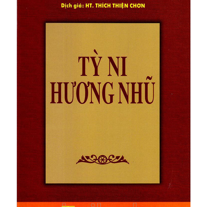 Tỳ Ni Hương Nhũ Tỳ Ni Hương Nhũ