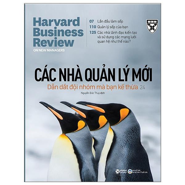 Hbr Onpoint : Các Nhà Quản Lý Mới (Tái Bản 2024) - Bản Quyền