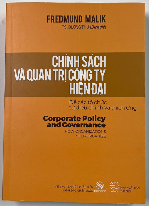 Sách - Chính Sách Và Quản Trị Công Ty Hiện Đại - Để Các Tổ Chức Tự Điều Chỉnh Và Thích Ứng Sách - Chính Sách Và Quản Trị Công Ty Hiện Đại - Để Các Tổ Chức Tự Điều Chỉnh Và Thích Ứng
