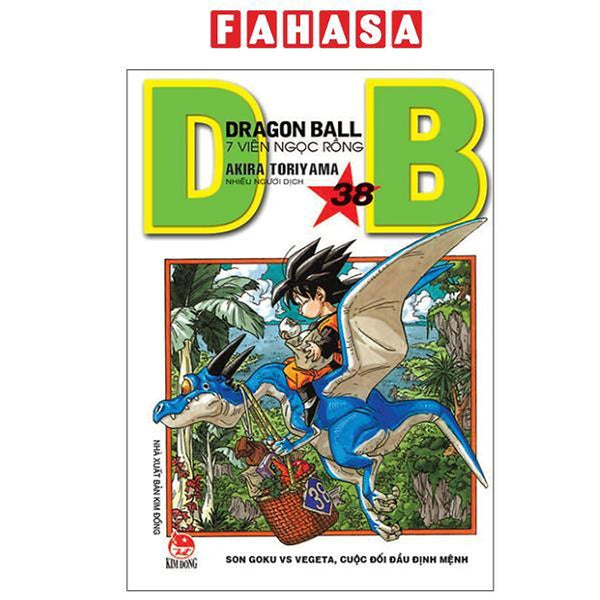 Sách - Dragon Ball - 7 Viên Ngọc Rồng - Tập 38 - Son Goku Vs Vegeta, Cuộc Đối Đầu Định Mệnh (Tái Bản 2025)