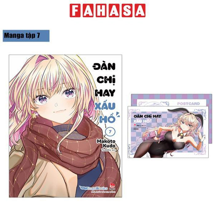 Sách - Đàn Chị Hay Xấu Hổ - Tập 7 - Tặng Kèm Postcard Sách - Đàn Chị Hay Xấu Hổ - Tập 7 - Tặng Kèm Postcard