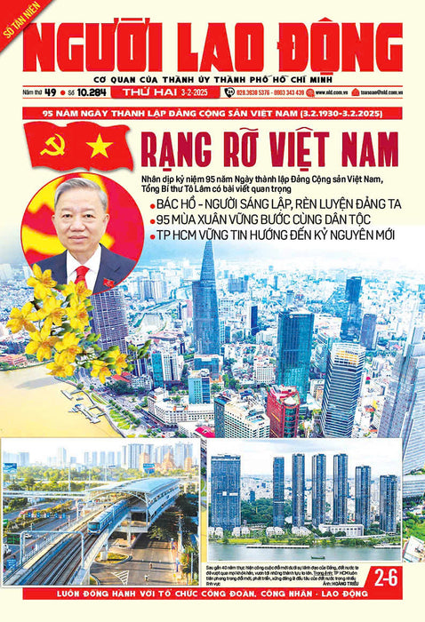 Báo Người Lao Động Từ Ngày 03-02-2025 Đến 09-02-2025 Báo Người Lao Động Từ Ngày 03-02-2025 Đến 09-02-2025