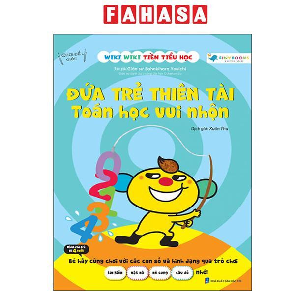 Sách - Wiki Wiki Tiền Tiểu Học - Đứa Trẻ Thiên Tài - Toán Học Vui Nhộn