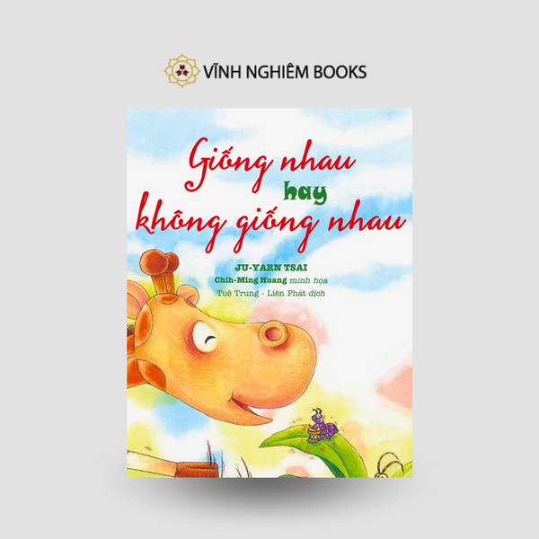 Sách - Giống Nhau Hay Không Giống Nhau - Sách Song Ngữ - Sách Thiếu Nhi