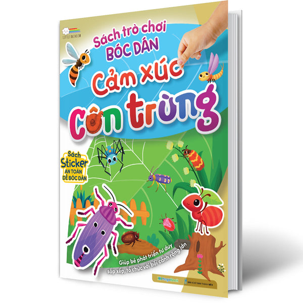 Sách Trò Chơi Bóc Dán - Cảm Xúc Côn Trùng