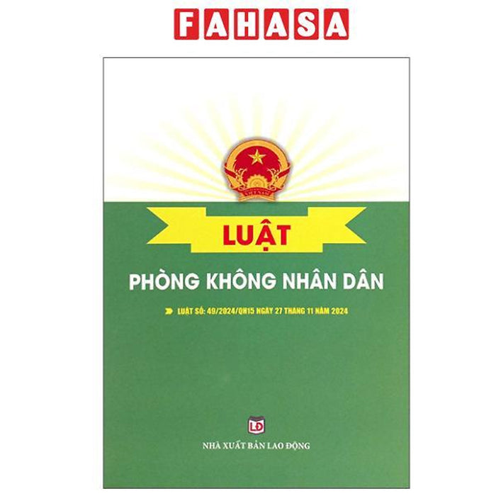 Sách - Luật Phòng Không Nhân Dân Sách - Luật Phòng Không Nhân Dân