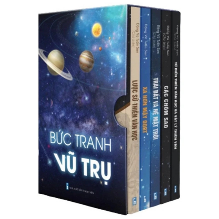 Bộ Sách Bức Tranh Vũ Trụ (5 Tập) - Đặng Vũ Tuấn Sơn - Nxb Thanh Niên Bộ Sách Bức Tranh Vũ Trụ (5 Tập) - Đặng Vũ Tuấn Sơn - Nxb Thanh Niên