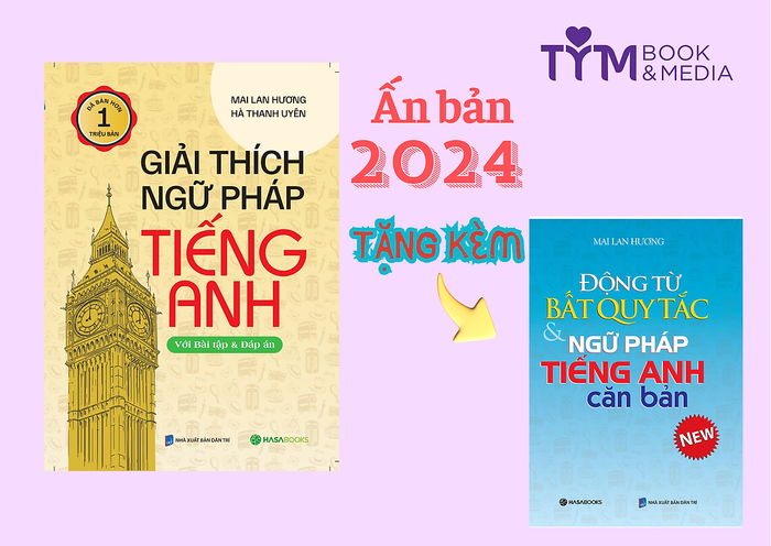 Giải Thích Ngữ Pháp Tiếng Anh (Mai Lan Hương) - Tái Bản 2024 Giải Thích Ngữ Pháp Tiếng Anh (Mai Lan Hương) - Tái Bản 2024
