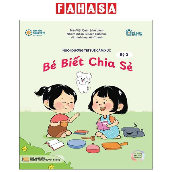 Sách - Nuôi Dưỡng Trí Tuệ Cảm Xúc - Bộ 2 - Bé Biết Chia Sẻ