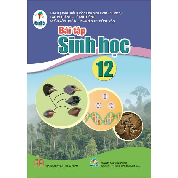 Sách Bài Tập Sinh Học 12 - Cánh Diều - Gd