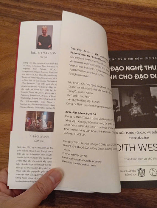 Chỉ Đạo Nghệ Thuật Dành Cho Đạo Diễn – Judith Weston Chỉ Đạo Nghệ Thuật Dành Cho Đạo Diễn – Judith Weston