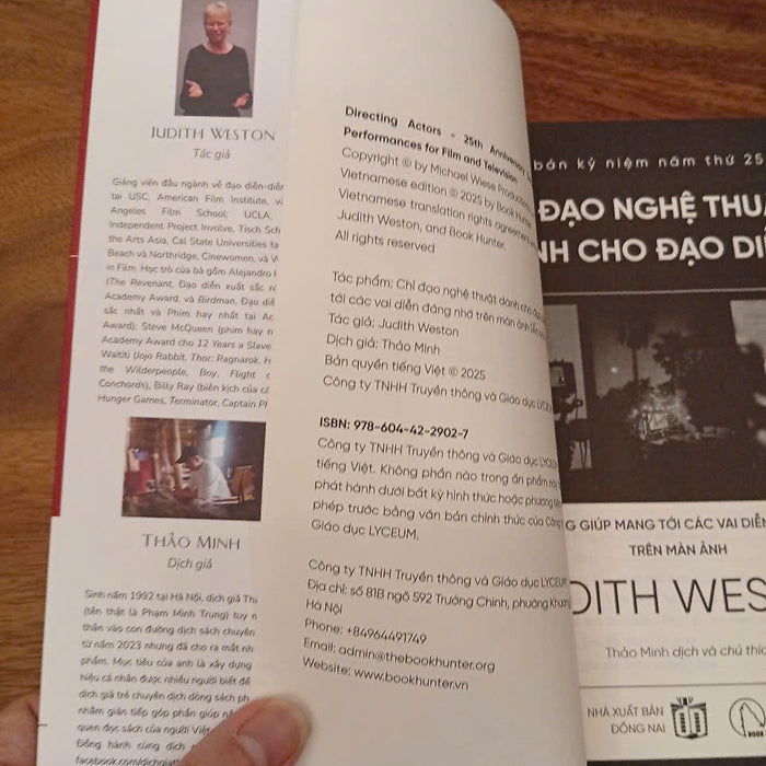 Chỉ Đạo Nghệ Thuật Dành Cho Đạo Diễn – Judith Weston Chỉ Đạo Nghệ Thuật Dành Cho Đạo Diễn – Judith Weston