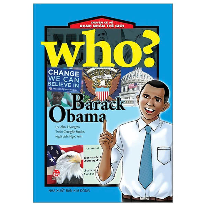 Sách - Who? Chuyện Kể Về Danh Nhân Thế Giới - Barack Obama (2023) Sách - Who? Chuyện Kể Về Danh Nhân Thế Giới - Barack Obama (2023)