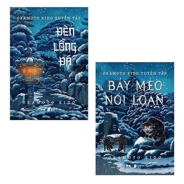 Sách - Okamoto Kido - Tuyển Tập - Đèn Lồng Đá + Bầy Mèo Nổi Loạn - Az Việt Nam