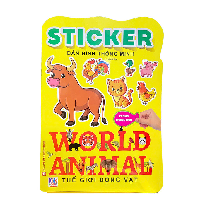 Sticker - Thế Giới Động Vật - Trong Trang Trại Sticker - Thế Giới Động Vật - Trong Trang Trại