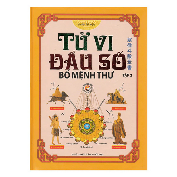 Sách - Tử Vi Đẩu Số -Bổ Mệnh Thư T2 -  Phan Tử Ngư - Nxb Thời Đại - Minh Lâm