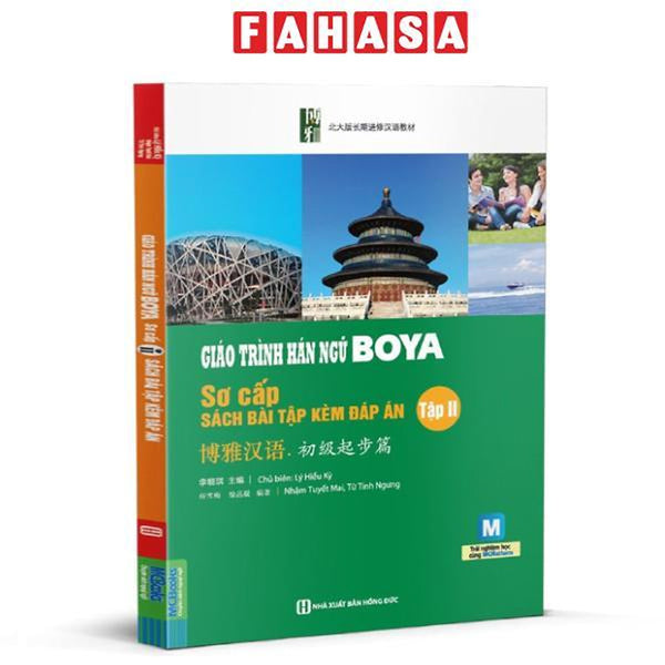 Sách - Giáo Trình Hán Ngữ Boya - Sơ Cấp - Tập 2 (Sách Bài Tập Kèm Đáp Án) (Tái Bản 2025)