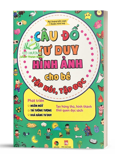 Sách - Câu Đố Tư Duy Hình Ảnh Cho Bé Tập Nói, Tập Đọc