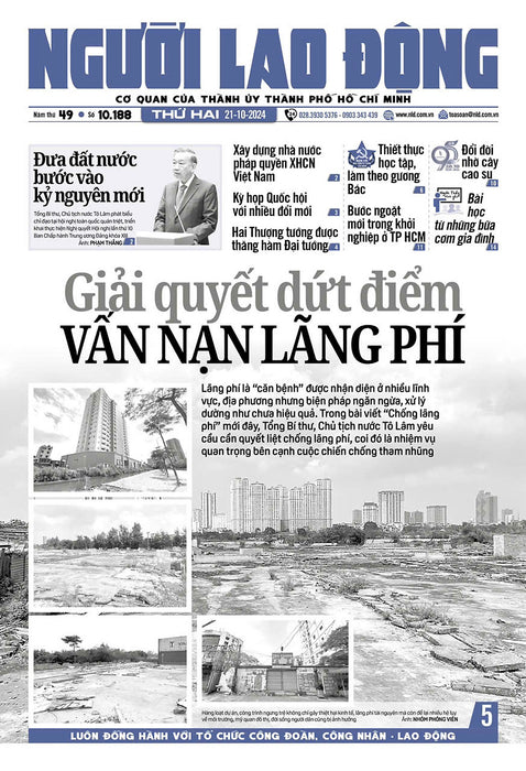 Nhật Báo Người Lao Động Từ Ngày 21-10-2024 Đến 27-10-2024 Nhật Báo Người Lao Động Từ Ngày 21-10-2024 Đến 27-10-2024