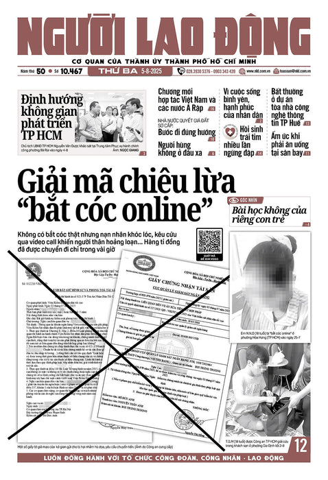 Nhật Báo Người Lao Động Từ Ngày 04-08-2025 Đến 10-08-2025 Nhật Báo Người Lao Động Từ Ngày 04-08-2025 Đến 10-08-2025