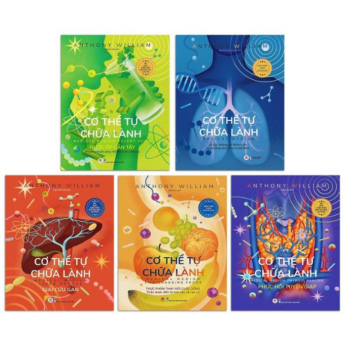 Sách - Cơ Thể Tự Chữa Lành (Chọn Bộ 6 Cuốn) Sách - Cơ Thể Tự Chữa Lành (Chọn Bộ 6 Cuốn)