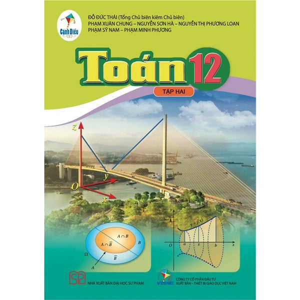 Sách Giáo Khoa - Toán 12 - Cánh Diều - Gd
