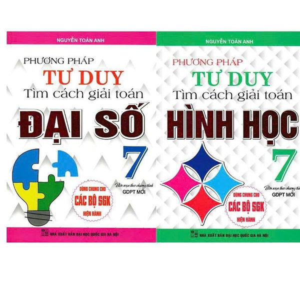 Sách - Phương Pháp Tư Duy Tìm Cách Giải Toán Lớp 6,7.8,9( Dùng Chung Cho Các Bộ Sgk Hiện Hành) Ha