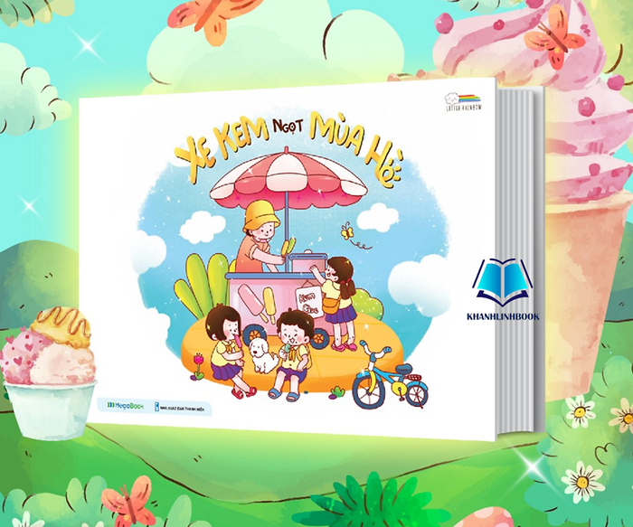 Sách Tô Màu Xe Kem Ngọt Mùa Hè (Mg) Sách Tô Màu Xe Kem Ngọt Mùa Hè (Mg)