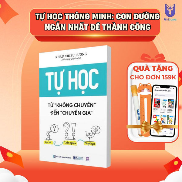 Sách - Tự Học: Từ "Không Chuyên" Đến "Chuyên Gia" - Học Để Dẫn Đầu - Bizbooks
